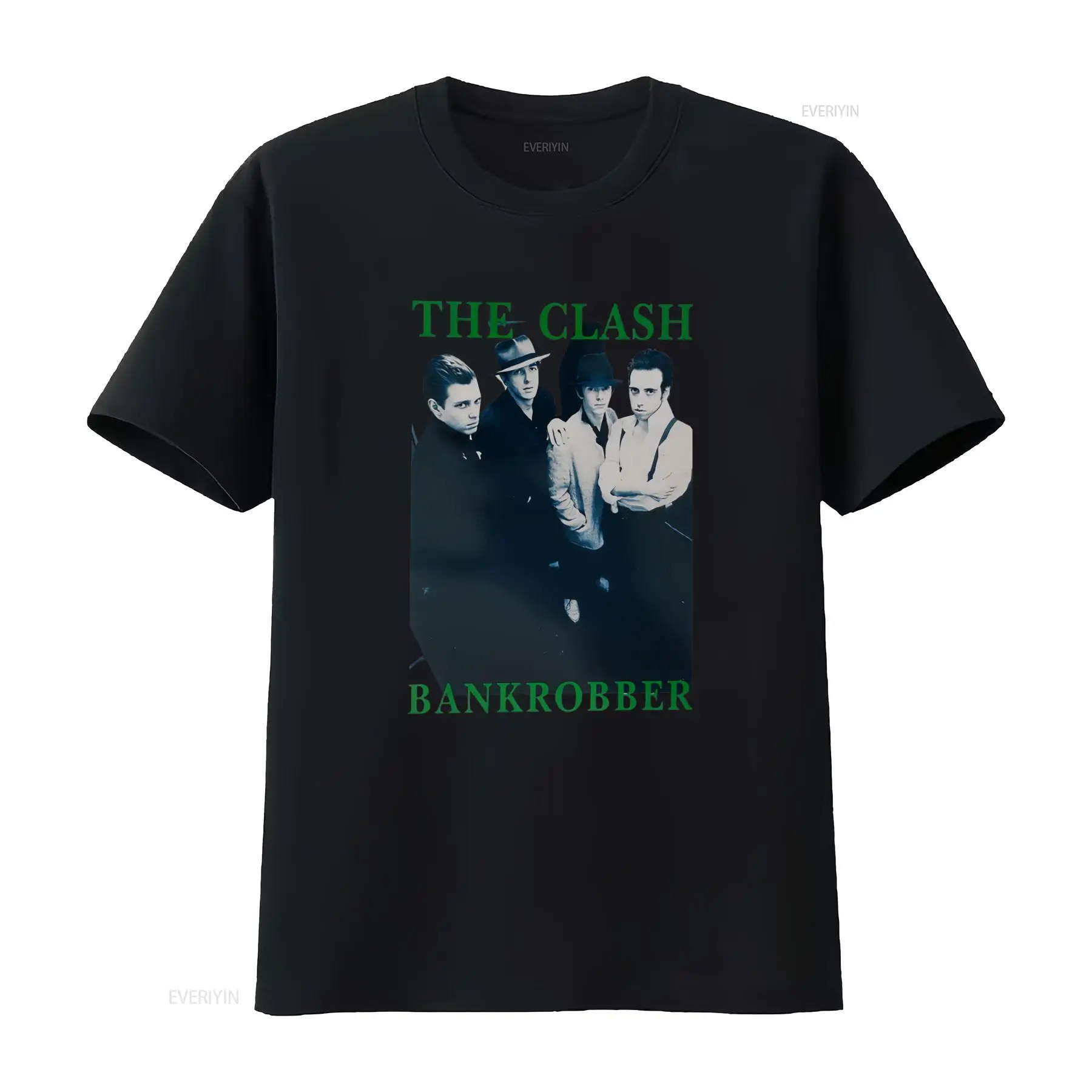 Streetwear Brands In Uk - Camiseta masculina The Clash 'Bankrobber' estilo
