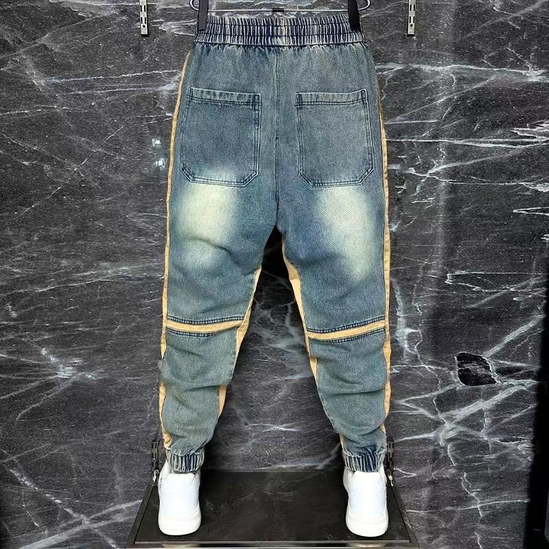 Calça jeans harém azul masculi - Streetwear Brand Clothing avaliação e preço